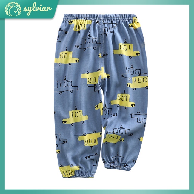 Quần Dài Cotton Siêu Mỏng Chống Muỗi Cho Bé 1-5 Tuổi