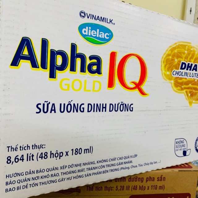 THÙNG DIELAC ALPHA GOLD IQ 180ML