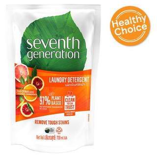 Nước Giặt Gốc Thực Vật Seventh Generation Fresh Citrus Hương Cam Quýt Túi 700ML