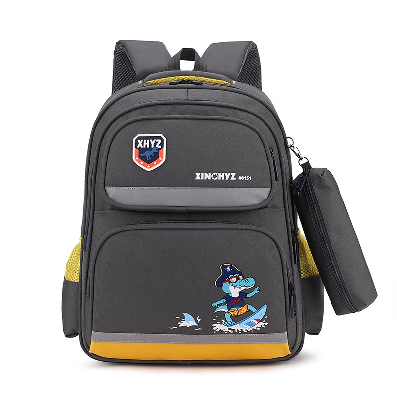 Balo XINCHYZ đi học cho bé trai, gái siêu đẹp kèm túi ví đựng bút, cặp sách chống thấm mặt lưng êm thoáng khí