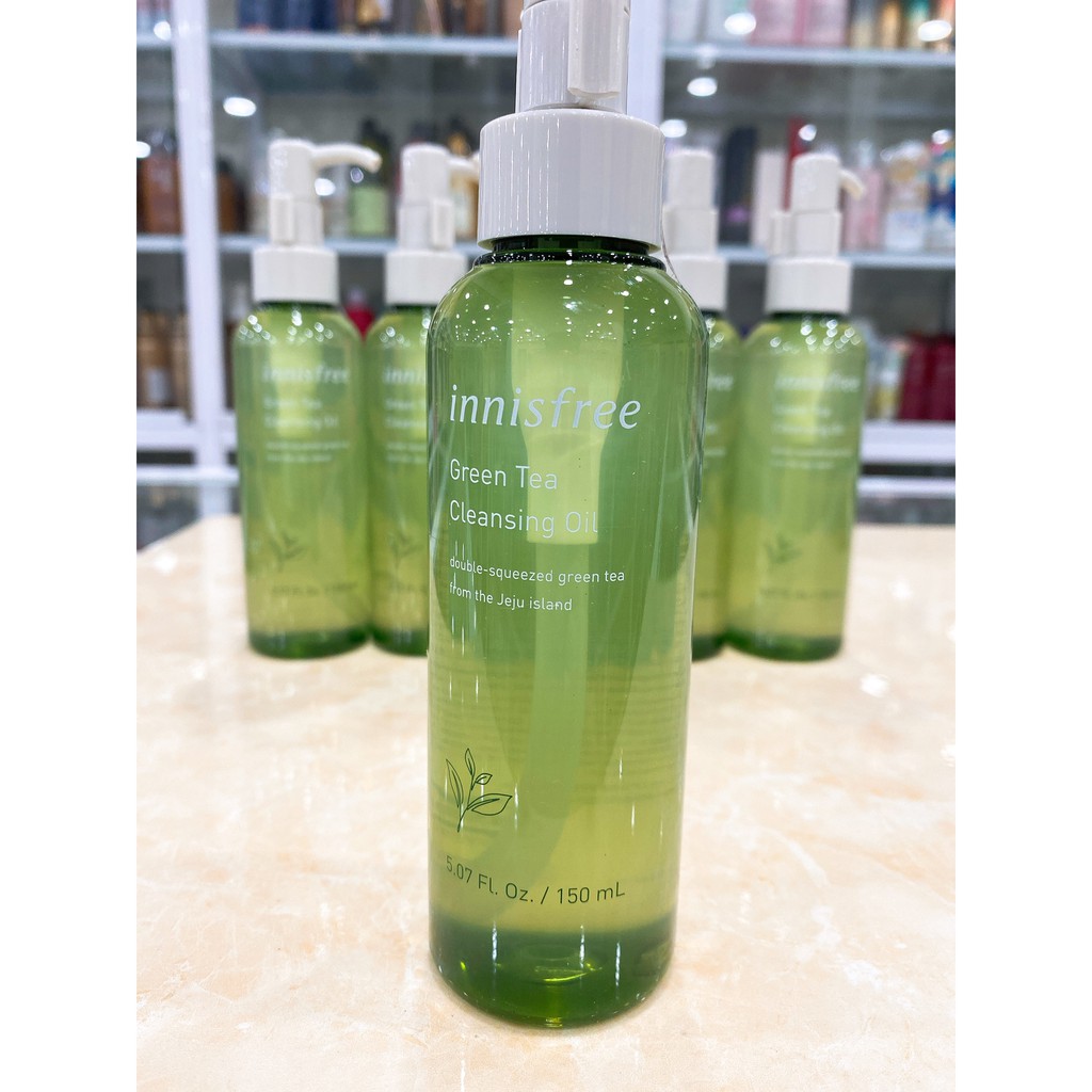 (150ml) Dầu Tẩy Trang Trà Xanh Innisfree Green Tea Cleansing Oil Hàn Quốc