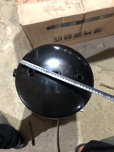 bình đựng hơi chứa hơi ( bầu hơi ) bình hơi 3513D-010-C EQ140 L320 phi 285 5