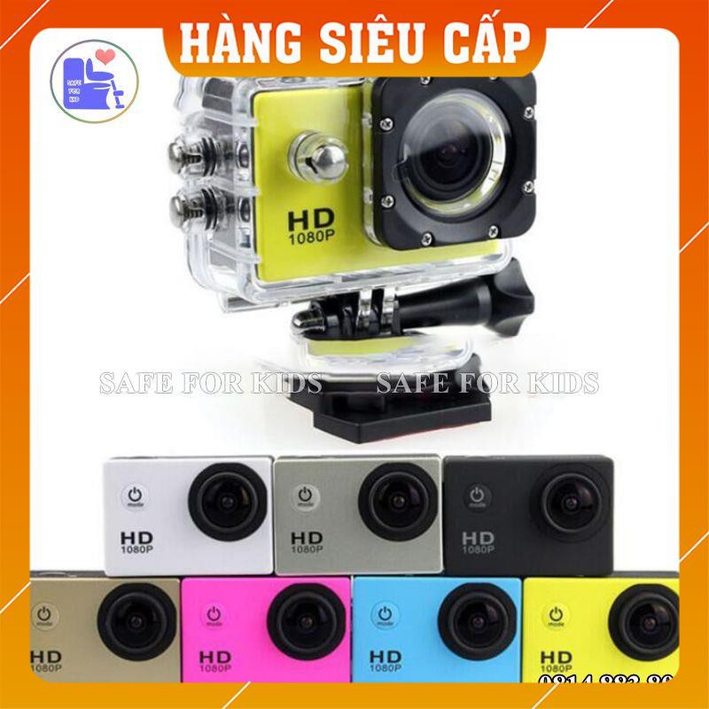Camera Hành Trình Ô Tô Xe Máy SJ4000 Chống Thấm Nước 30m, Zoom 4x Màn Hình LCD