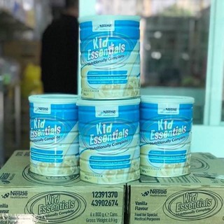 [Thùng 6 lon] Sữa Kid Essentials Nestle  Úc Cho Bé Biếng Ăn 800g