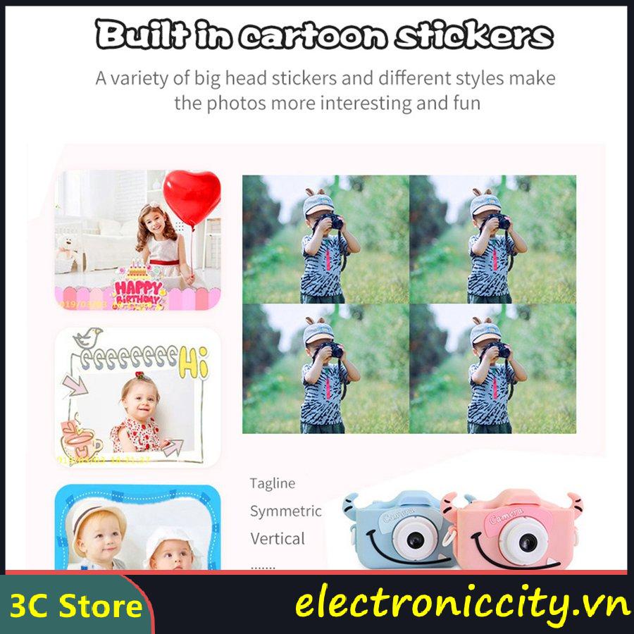Máy ảnh kỹ thuật số X2 cho bé 3-9 tuổi
 | BigBuy360 - bigbuy360.vn