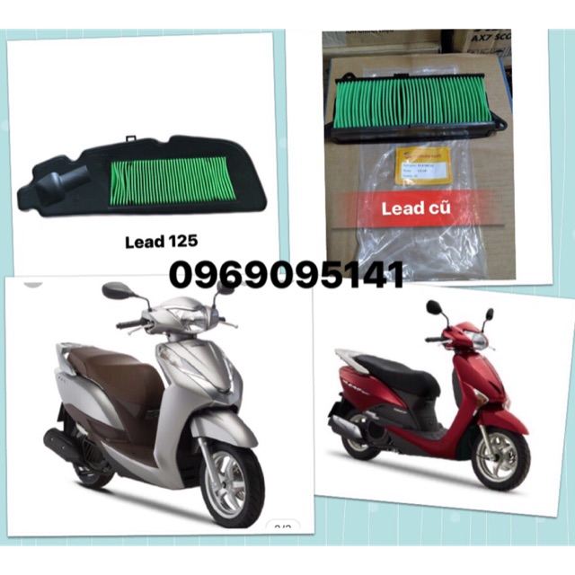 Lọc gió lead 125 và lead 110
