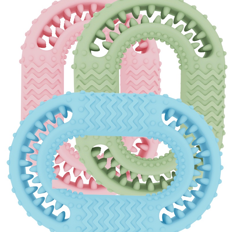 2021 Đồ Chơi Cho Chó Tương Tác Làm Sạch Răng Hàm Cho Chó Lớn Nhỏ Đồ Dùng Cho Thú Cưng Đồ Chơi Nhai Răng Mới O-Ring Cho Chó Đồ Chơi Cho Thú Cưng