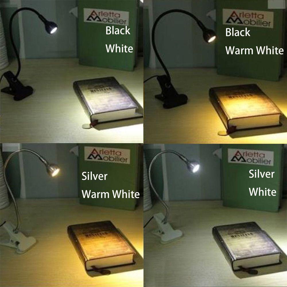 SUENIN Đèn LED Đọc Sách Ánh Sáng Trắng Ấm Có Kẹp Tiện Dụng