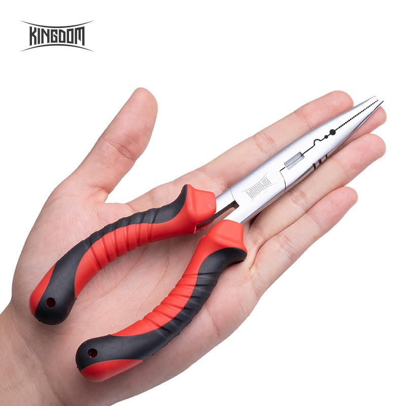 Kìm Gỡ Lưỡi Câu Cá Kingdom Chuyên Dụng Bằng Thép Không Gỉ