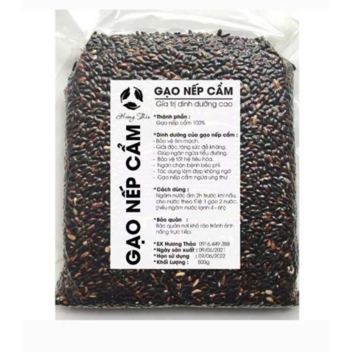 500g gạo nếp cẩm