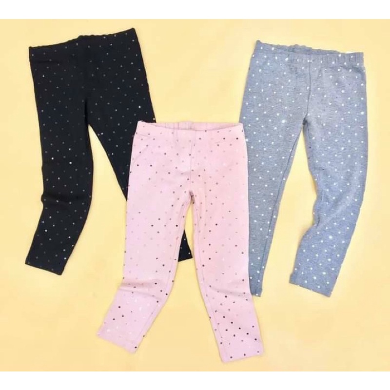 Quần legging dài kim sa xuất dư 3 màu, nguyên móc, tregging cotton dư xịn