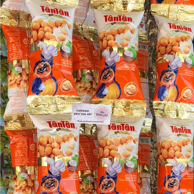 1 gói Đậu phộng nước cốt dừa 30gr Tân Tân
