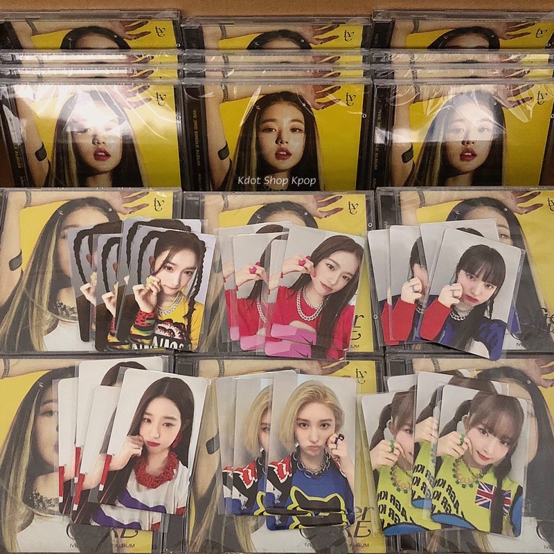 Ảnh thẻ photocard IVE After Like Jewel Case Limited