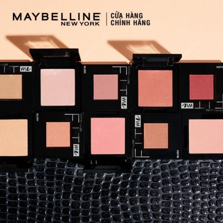 Phấn Má Hồng Mịn Nhẹ Tự Nhiên Giữ Màu Chuẩn Fit Me Blush Maybelline New York 4.5g