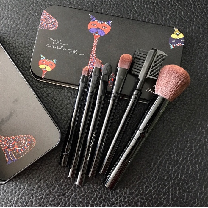Hộp Cọ 6 Cây Vacosi My Darling Travel Brush Set