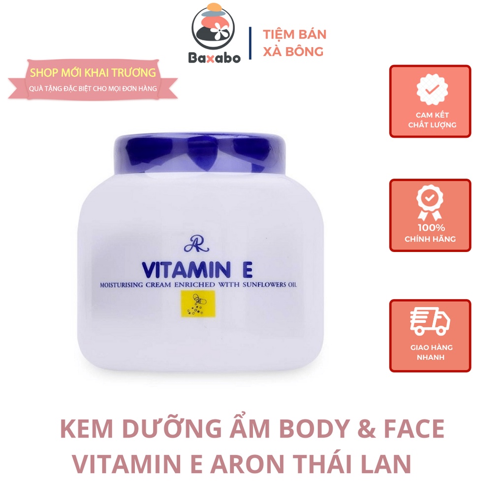 KEM DƯỠNG ẨM BODY VITAMIN E ARON THÁI LAN - HÀNG CÓ SẴN