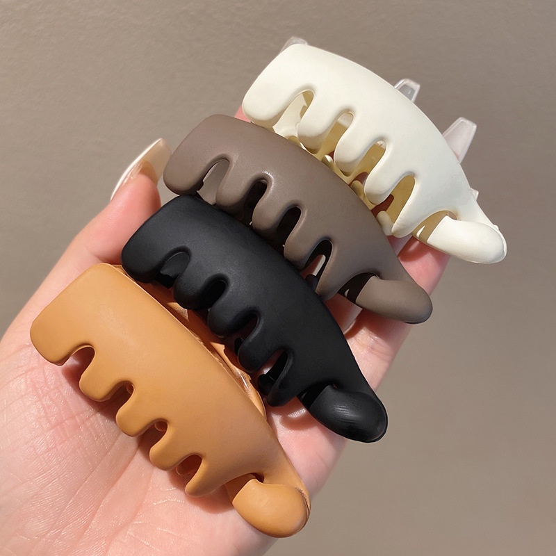 Kẹp Tóc Đuôi Ngựa Hình Quả Chuối Phong Cách Hàn Quốc Thanh Lịch Dành Cho Nữ