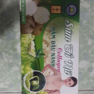 SÂM TỐ NỮ COLAGEN MẦM ĐẬU NÀNH hộp 30gói
