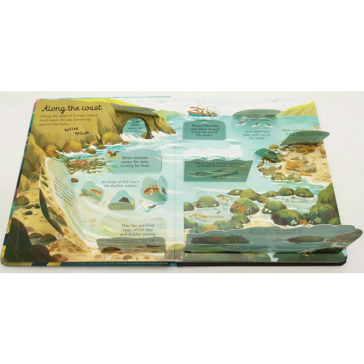 Series đồ chơi lật mở khám phá bên trong của Usborne