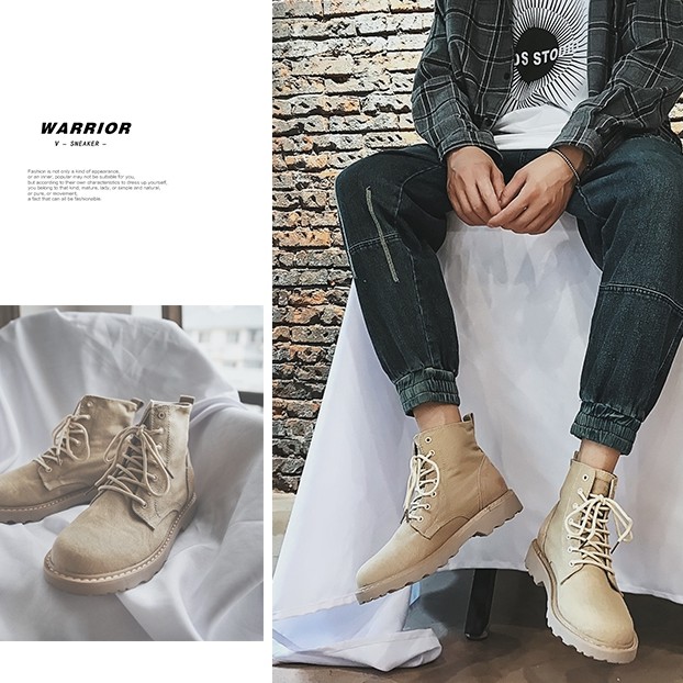 [ Order ] Boots ulzzang phong cách Anh dành cho nam mùa hè sôi động năm 2020, hàng quảng châu loại đẹp