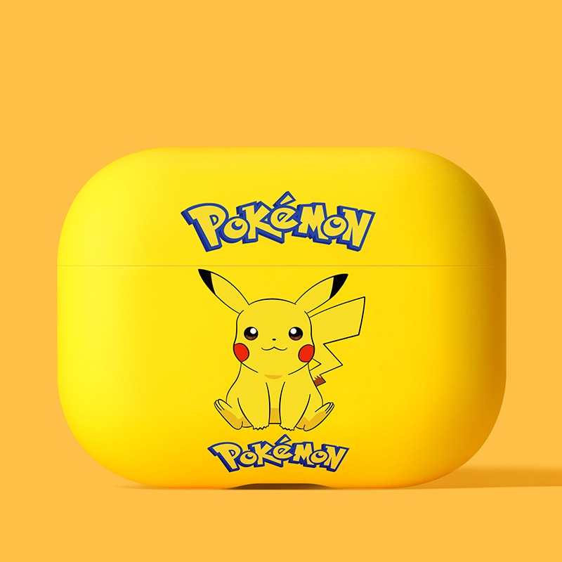 Vỏ Bảo Vệ Hộp Sạc Tai nghe không dây AirPods1/2/3 Apple AirPods pro Chống Trầy Xước Hình Pikachu Dễ Thương