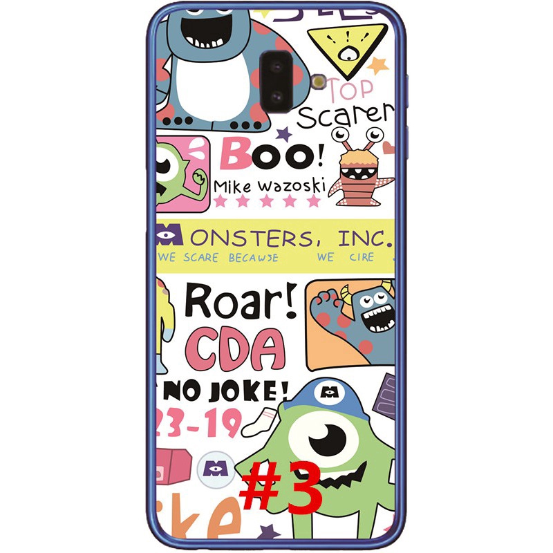 Ốp điện thoại silicon tpu hình quái vật hoạt hình cho Samsung Galaxy J8/J6/J4 /J2 Pro 2018 | BigBuy360 - bigbuy360.vn