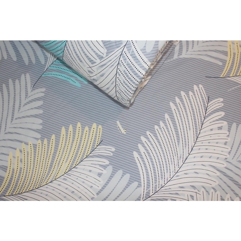 Drap cotton, ga trải giường cao cấp chuẩn LOGO CTY thoáng mát mẫu DƯƠNG SỈ XÁM