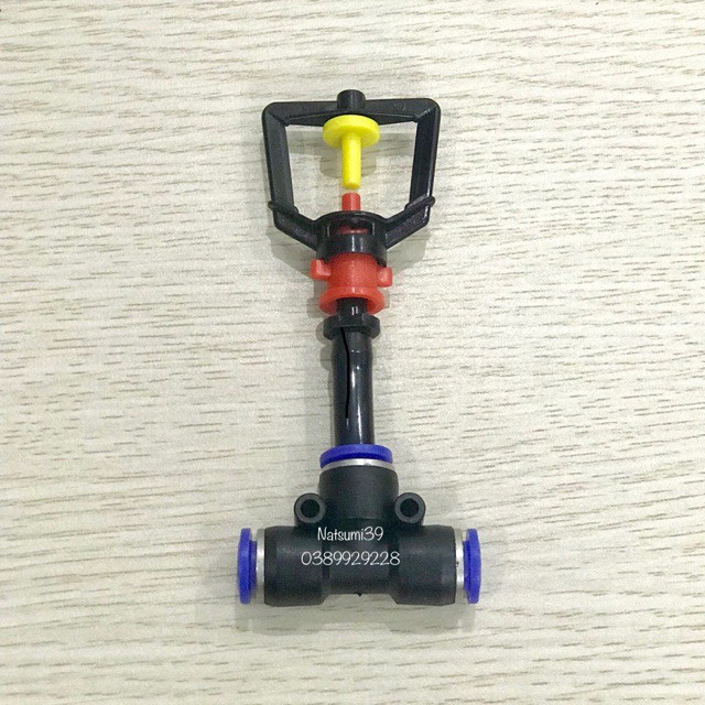 [ Combo ] 5 béc xòe phun mưa mini kèm T 8mm