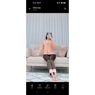 Bộ pịama tay dài