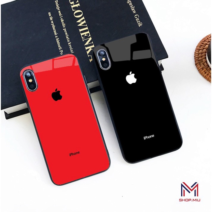 Ốp lưng giả iphone cho Huawei Nova 3i/Nova 3e/Y7 pro/Y9 2019/P30/P30 lite/Y9 prime mặt lưng cường lực chống xước
