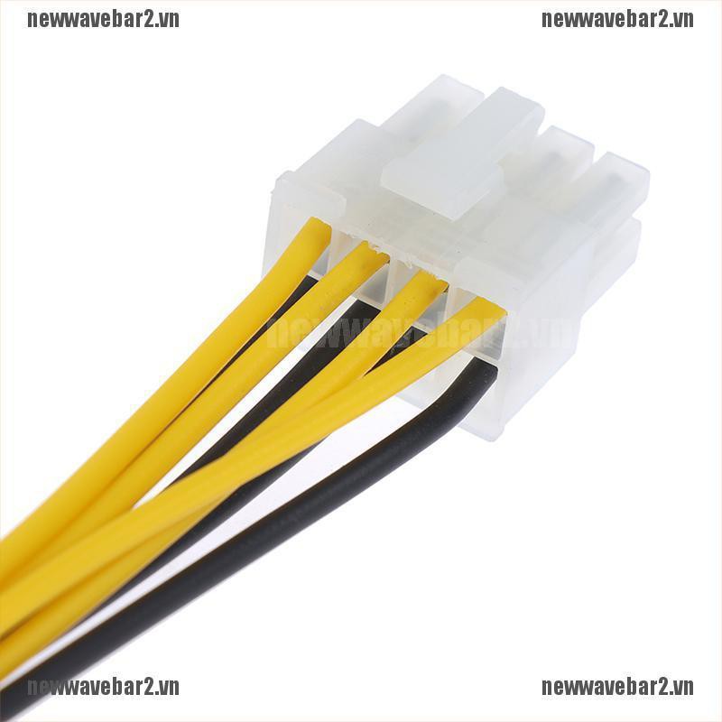 Cáp Nguồn Chuyển Đổi Nguồn Điện cpu 4pin Sang 8pin