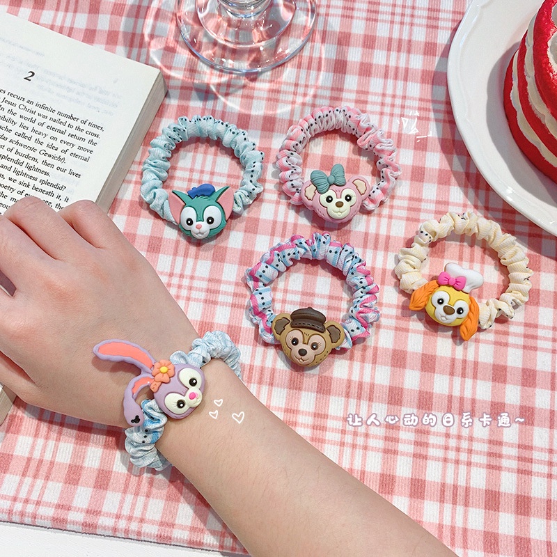 Dây Cột Tóc Họa Tiết Hoạt Hình Dễ Thương Cho Nữ