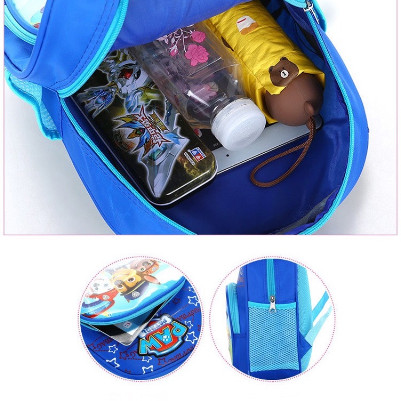 Ba lô đi học mẫu giáo mầm non,  balo đội chó cứu hộ Paw Patrol cho bé trai bé gái siêu nhẹ 2 ngăn Xu Xu Kids