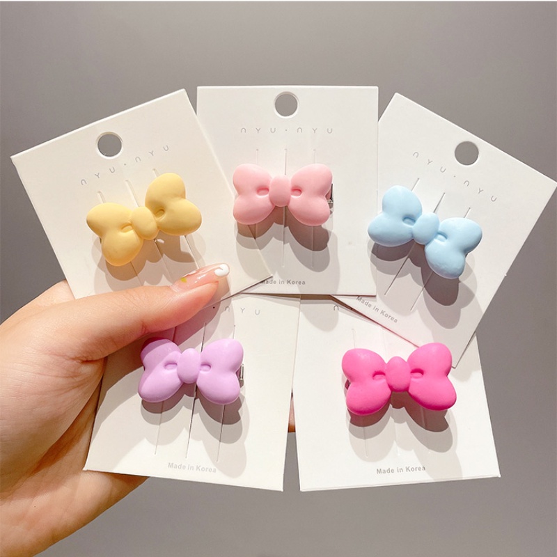 Kẹp Tóc Hình Trái Tim Dễ Thương Phong Cách Hàn Quốc