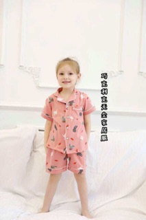 Bộ Pijama cộc tay cho bé