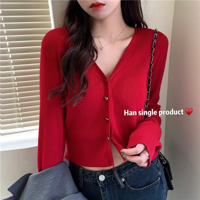 NRVP Áo Khoác Cardigan Dệt Kim Mỏng Dáng Ngắn Thời Trang Cho Nữ 2020