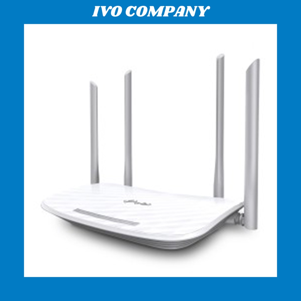 Router Wifi Chuẩn AC1200 Băng Tần Kép TP-Link Archer C50