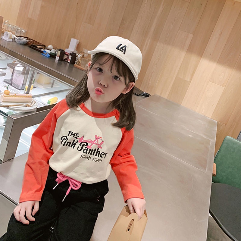 Áo Thun Cotton Cổ Tròn In Hoạt Hình Phong Cách Mới 2022 Cho Bé Gái