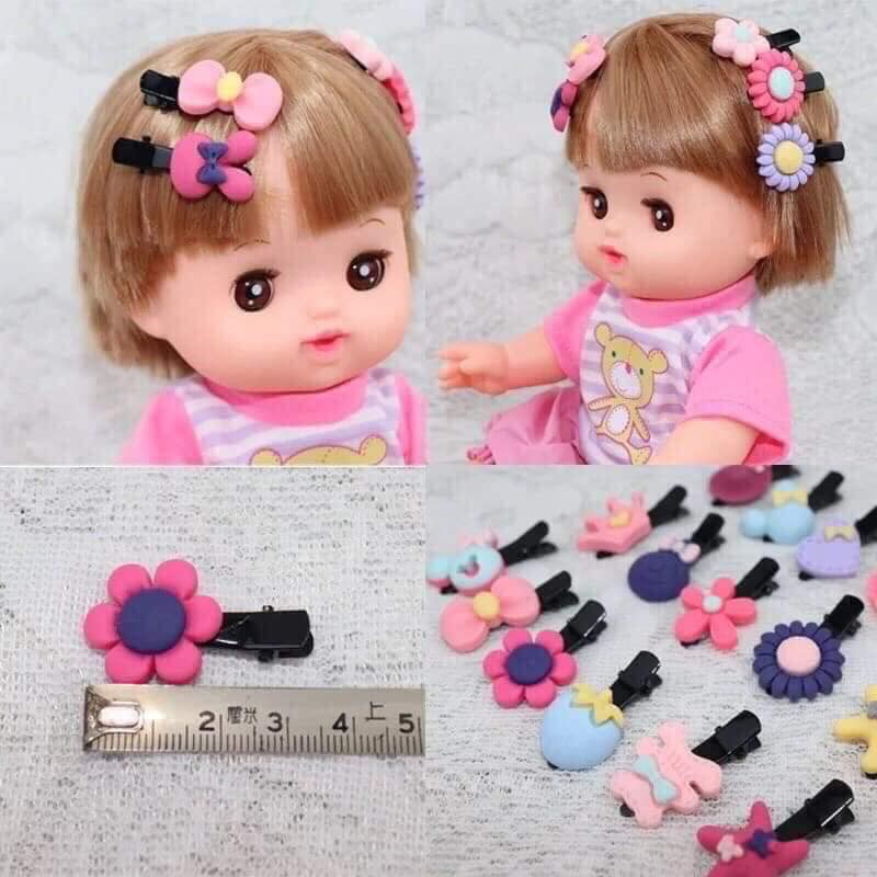 Hộp 40 kẹp tóc cho bé nhiều màu xinh xắn - phụ kiện làm đẹp cho bé