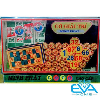 Bộ Đồ Chơi Cờ Lô Tô Bingo Lotto Việt Nhựa Cao Cấp