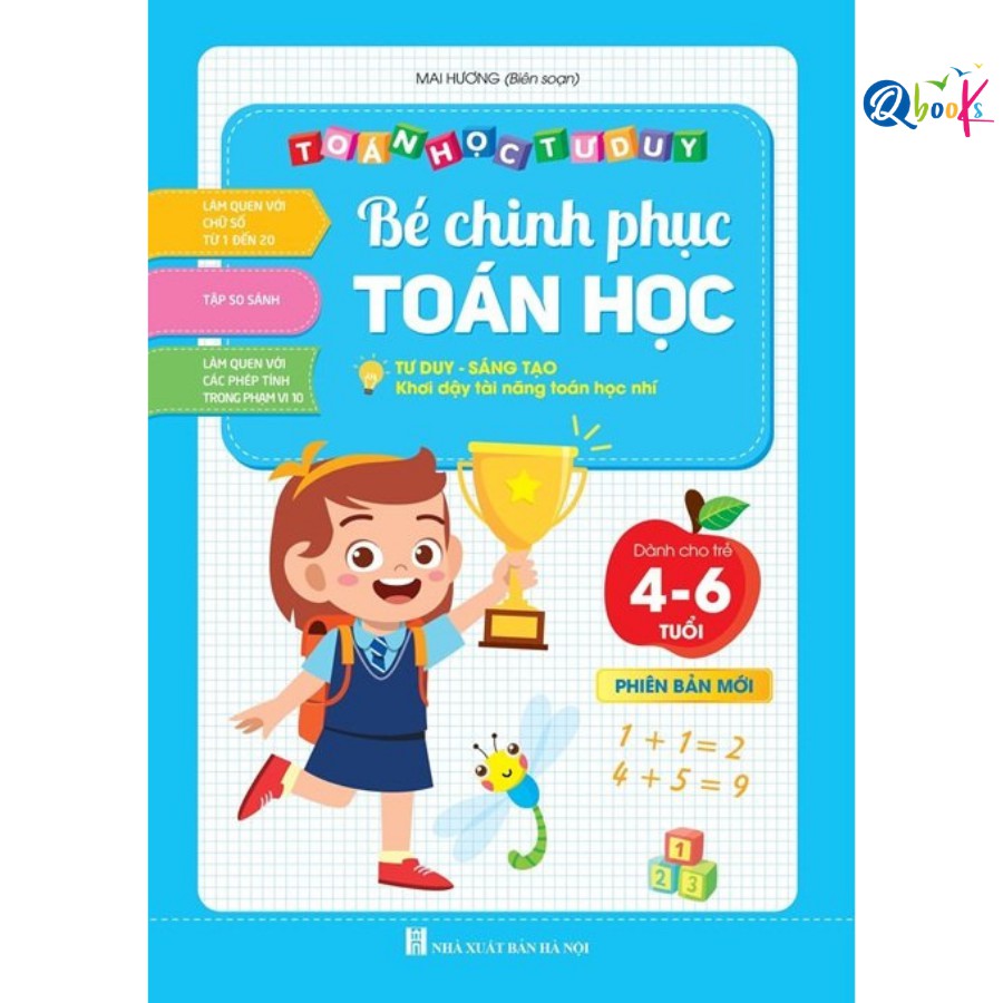 Sách - Bé Chinh Phục Toán Học - Toán Tư Duy Sáng Tạo (1 cuốn)