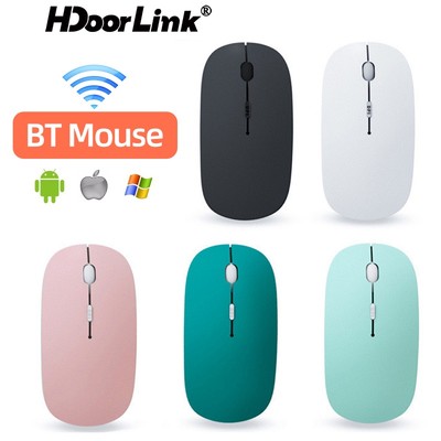 Chuột bluetooth HDOORLINK không dây 3 cấp độ siêu mỏng thích hợp cho PC / Laptop / i-Pad / i-Phone