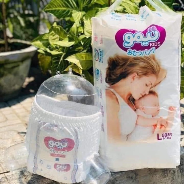 Bỉm quần Goukids cao cấp M100 L100 XL100 XXL100