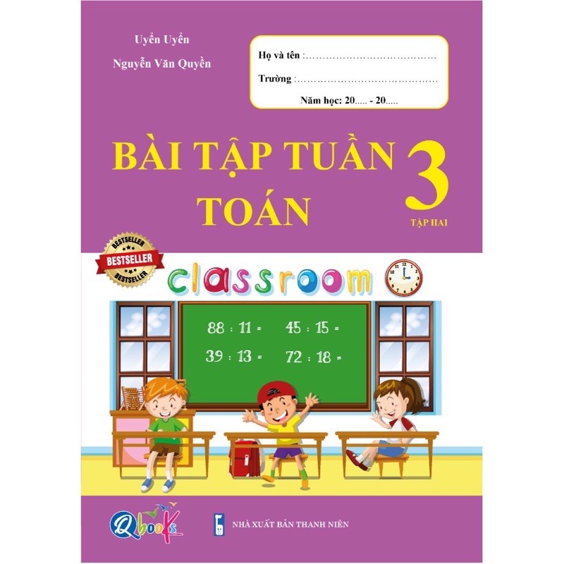 Sách.__.Bài Tập Tuần Toán 3 ( Tập 2 )