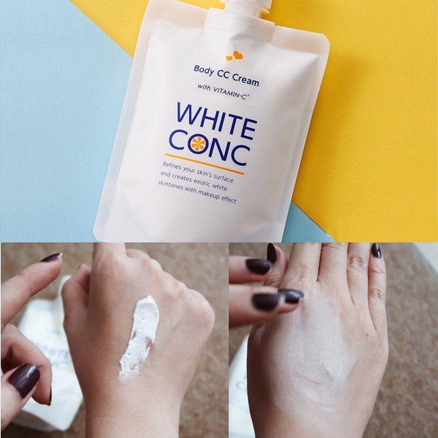 Sữa dưỡng thể trắng da White Conc Body CC Cream With Vitamin C 200g