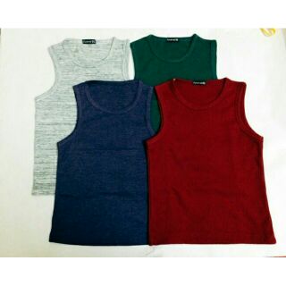 Sốc-Áo ba lỗ ngược croptop
