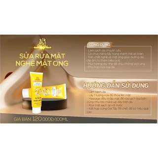 SỮA RỬA MẶT NGHỆ MẬT ONG COLLAGEN X3 chính hãng