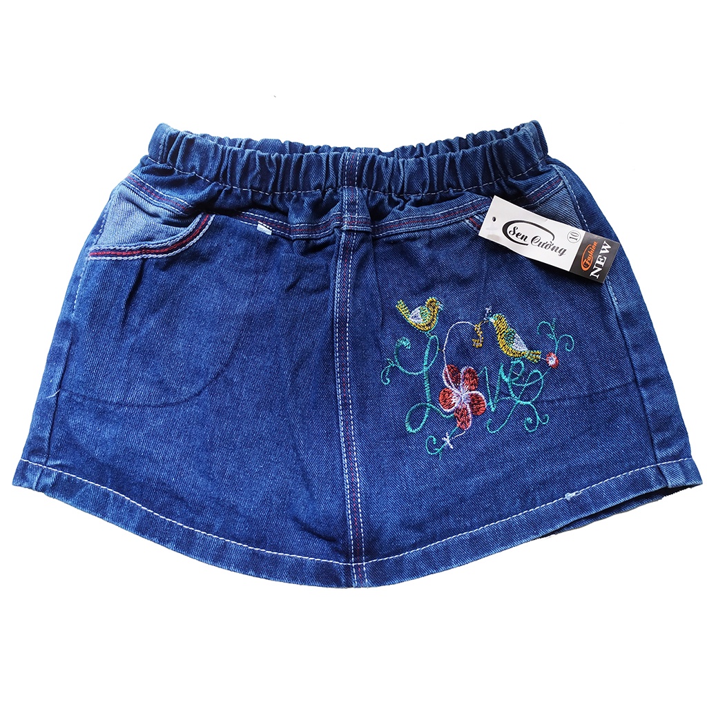 Quần đùi jean bé gái giá tốt, quần short jean, chất liệu mềm