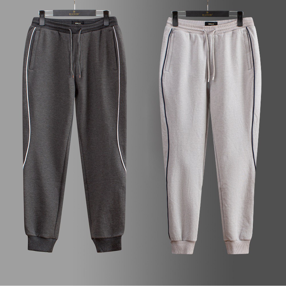 Quần thể thao nam Biluxury kiểu jogger 4QNIT010 trẻ trung chất nỉ mềm thân thiện với làn da | BigBuy360 - bigbuy360.vn