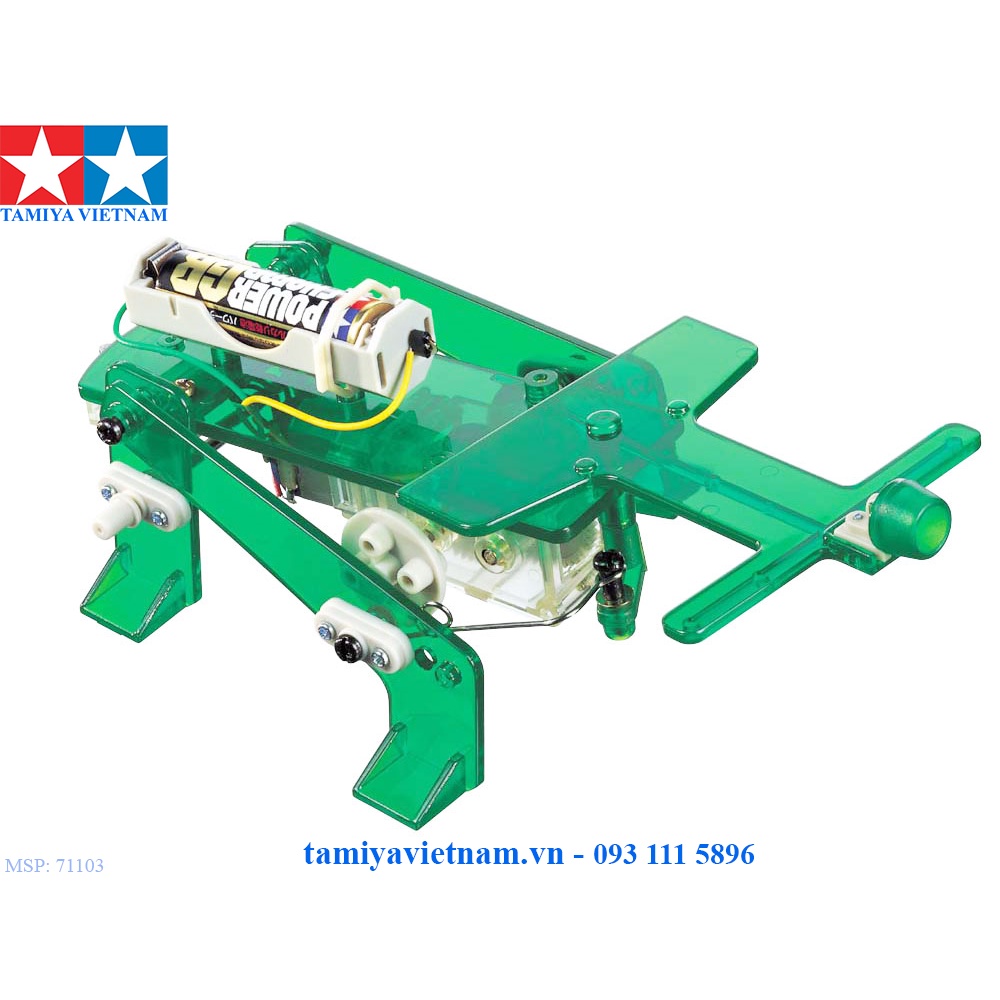 71103 Bộ lắp ráp kĩ thuật Robot mô phỏng hình con bọ cánh cứng MECHANICAL BEETLE (OBSTACLE EVADING TYPE)